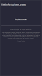 Mobile Screenshot of lists.littlefatwino.com